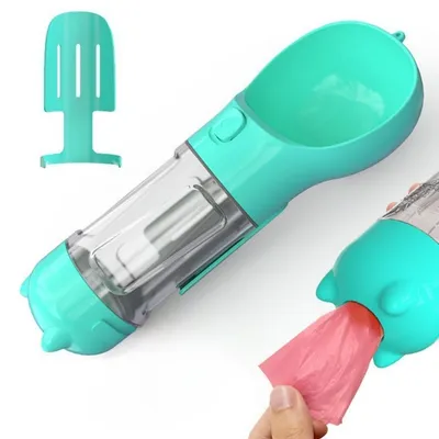 IntiMeg Botella de agua portátil para perros