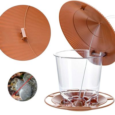 Mangeoire à Oiseaux En Métal, Grande Capacité, Résistante