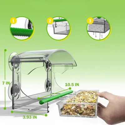IntiMeg Mangeoire à oiseaux