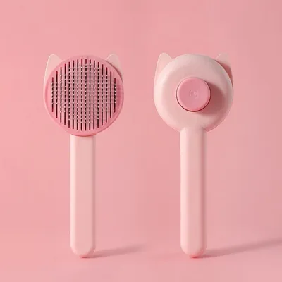 IntiMeg Peigne auto-nettoyant pour chat