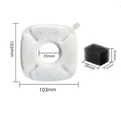 IntiMeg Filtre pour distributeur d'eau pour animaux