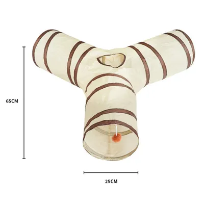 IntiMeg Tunnel pliable pour chat