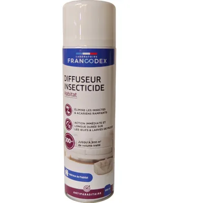 Francodex - Diffuseur Insecticide Habitat 500 ml