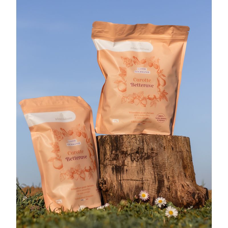 Pelote & Balzane - Friandises naturelles chevaux
