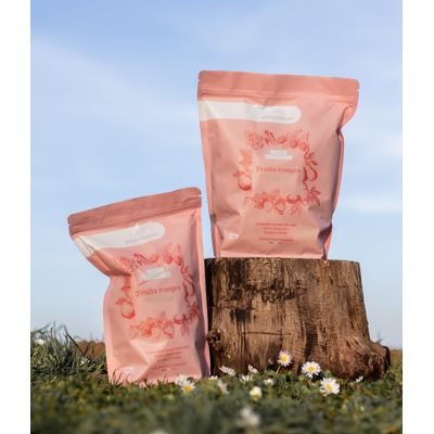 Pelote & Balzane - Friandises naturelles chevaux Fruits rouges / Pomme - 1,5kg