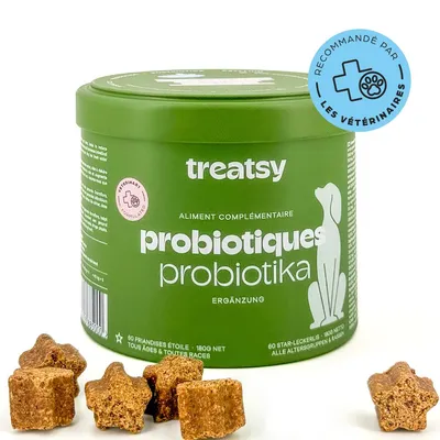 Treatsy Complément Alimentaire - Probiotiques pour chien Treatsy Complément Alimentaire - Probiotiques pour chien