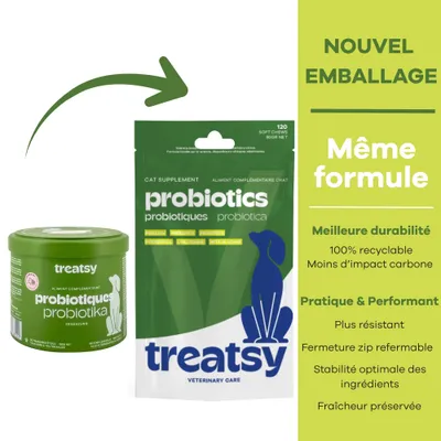 Treatsy Complément Alimentaire - Probiotiques pour chien Treatsy Complément Alimentaire - Probiotiques pour chien
