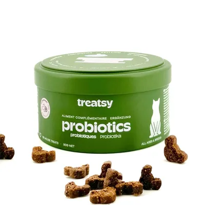 Treatsy Complément Alimentaire - Probiotiques pour chat