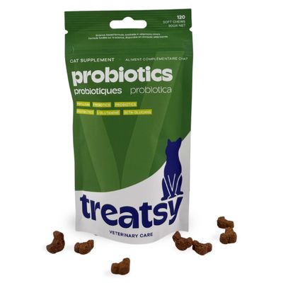 Treatsy Complément Alimentaire - Probiotiques pour chat