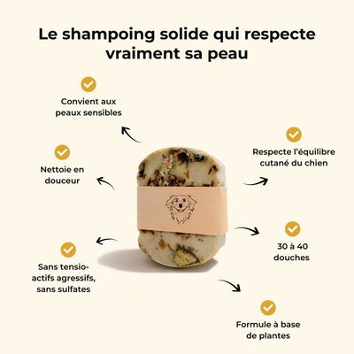 TRUFFE DÉLICE Shampoing peau sensible chien