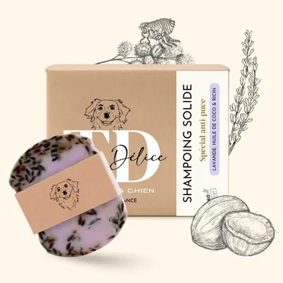 TRUFFE DÉLICE Shampoing anti-puce chien