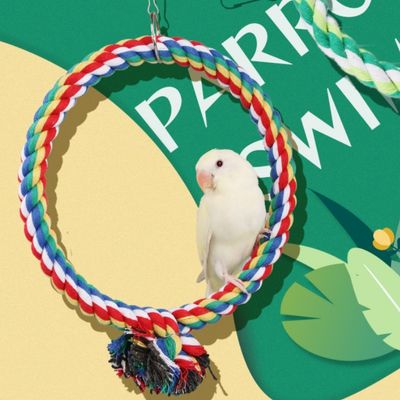 IntiMeg Columpio para pájaros mascota