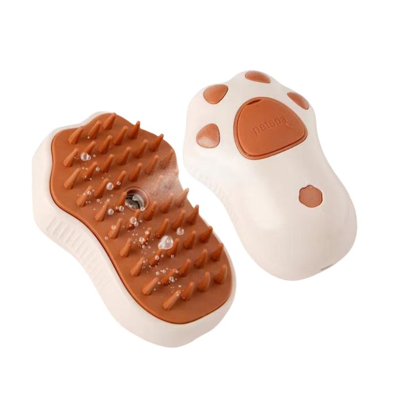 IntiMeg Brosse de massage à jet pour pattes de chat