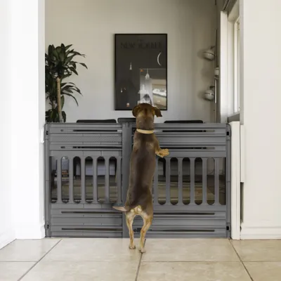 Barrière de sécurité sans perçage Extensible de 61-100 cm Verrouillable