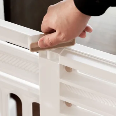 Barrière de sécurité sans perçage Extensible de 61-100 cm Verrouillable Barrière de sécurité sans perçage Extensible de 61-100 cm Verrouillable