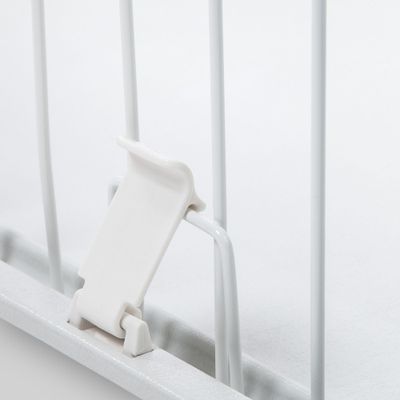 Parc pour Chien Intérieur, L113xP78xH60cm, pour Chiot, Lapin, avec toit