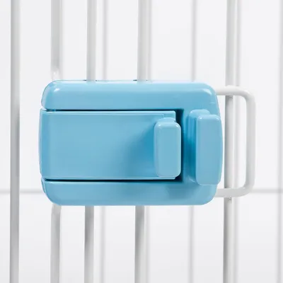 Parc pour Chien Intérieur, L92xP63xH60cm, pour Chiot, Lapin, avec toit