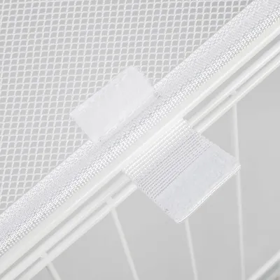 Parc pour Chien Intérieur, L113xP78xH60cm, pour Chiot, Lapin, avec toit