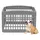 4 Panneaux (H60cm) / Gris