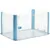 Parc pour Chien Intérieur, L113xP78xH60cm, pour Chiot, Lapin, Chat