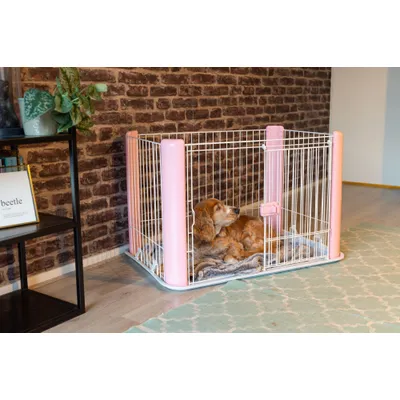 Parc pour Chien Intérieur, L113xP78xH60cm, pour Chiot, Lapin, Chat Parc pour Chien Intérieur, L113xP78xH60cm, pour Chiot, Lapin, Chat