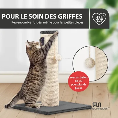 Rohrschneider Arbre à chat/tronc XL tissu velours côtelé