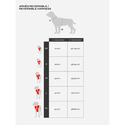 Dukier Harnais Réversible Dogtella
