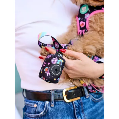Dukier porte - sacs pour chien Pink Galaxy