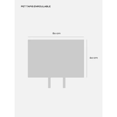 Dukier Pet Tapis Enroulable Mermaid