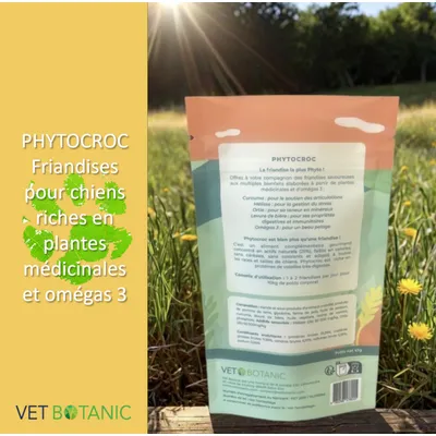 VETBOTANIC   Friandises aux plantes pour chiens PHYTOCROC