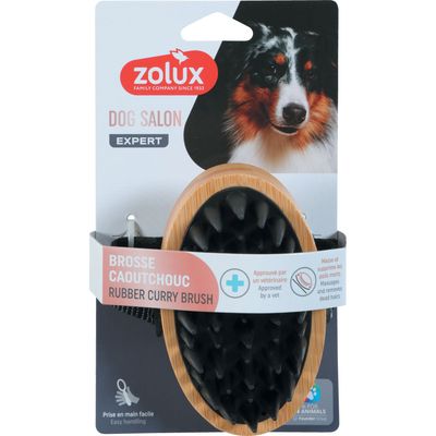 Brosse Caoutchouc 12 cm pour chien