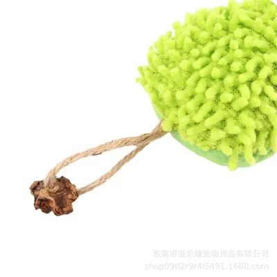 IntiMeg Jouet pour chat chenille verte