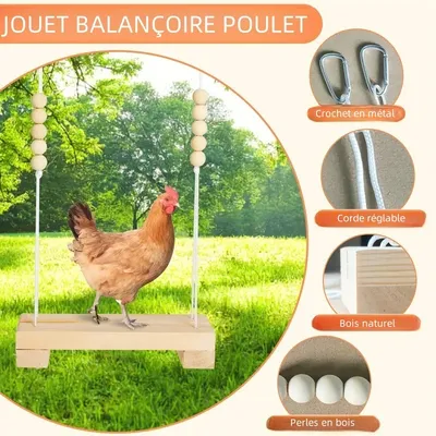 IntiMeg Balançoire pour volailles