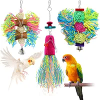 IntiMeg Juego de juguetes para loros