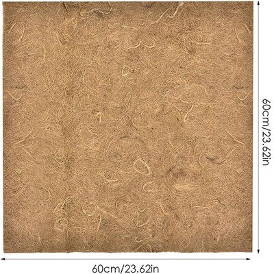 IntiMeg Tapis litière de chanvre naturel 60*60 cm