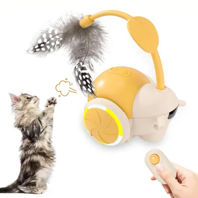 Jouet pour chat à commande à distance interactif pour chats Jouet pour chat à commande à distance interactif pour chats