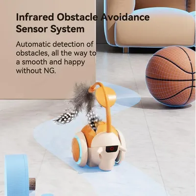 Jouet pour chat à commande à distance interactif pour chats