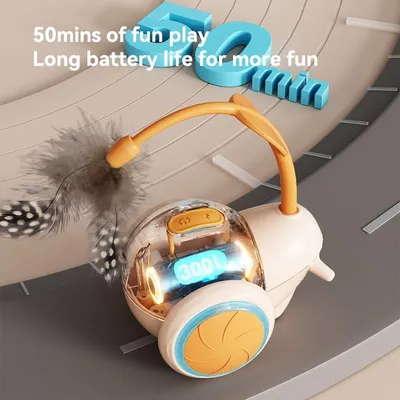 Jouet pour chat à commande à distance interactif pour chats