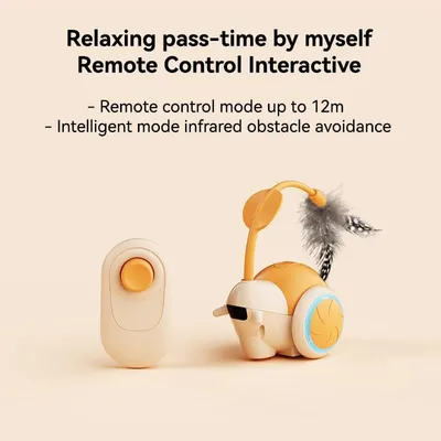 Jouet pour chat à commande à distance interactif pour chats