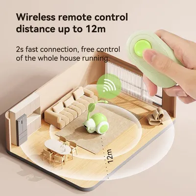 Jouet pour chat à commande à distance interactif pour chats