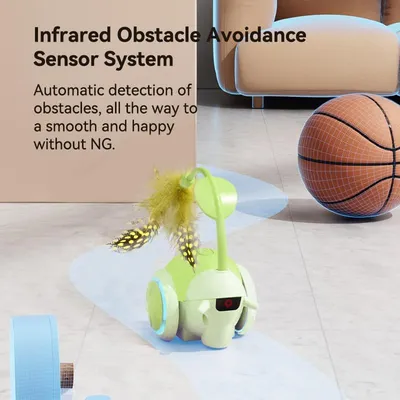 Jouet pour chat à commande à distance interactif pour chats