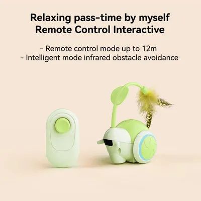 Jouet pour chat à commande à distance interactif pour chats