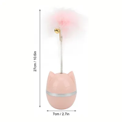 Living123 Jouet interactif en plumes pour chats