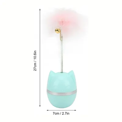 Living123 Jouet interactif en plumes pour chats