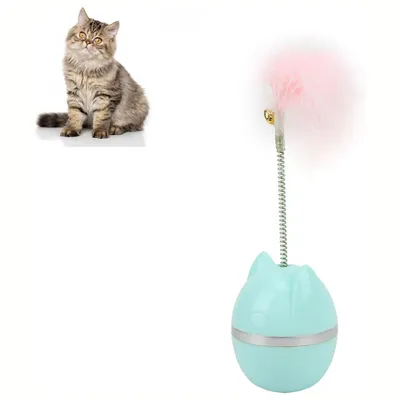 Living123 Jouet interactif en plumes pour chats