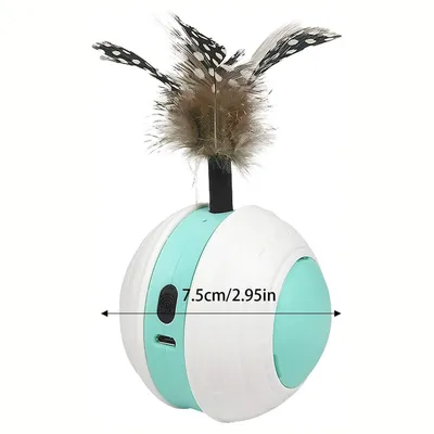 Jouet de puzzle interactif pour chat, Balle automatique