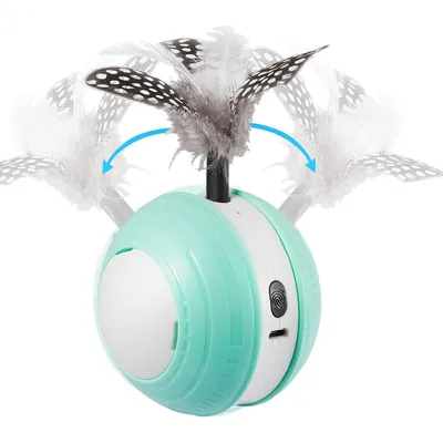 Jouet interactif balle électrique pour chat