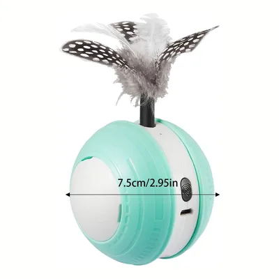 Jouet interactif balle électrique pour chat