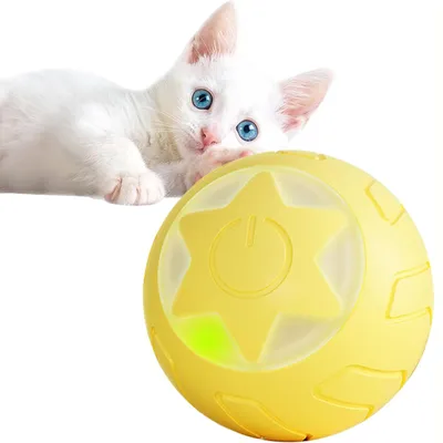 Living123 Jouet à roulettes pour chat - Star Planet