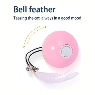 Automatic LED Intelligent Cat Ball, Interactive